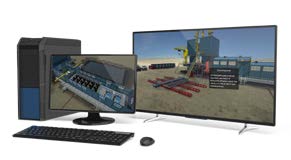 Виртуальный учебный комплекс «Укладка нефтегазопровода подземная»‎