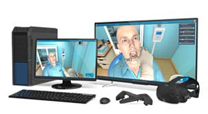 Виртуальный учебный комплекс «Виртуальный VR тренажер стоматолога-терапевта, клинические случаи»‎