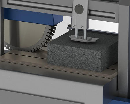 Автоматический отрезной станок с двумя дисками MATEST B040
