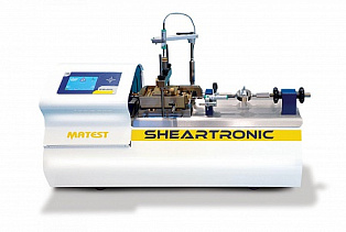 Цифровая испытательная установка на срез со встроенной системой сбора данных и Пневматическим вертикальным нагружающим устройством SHEARTRONIC MATEST S276-02 KIT
