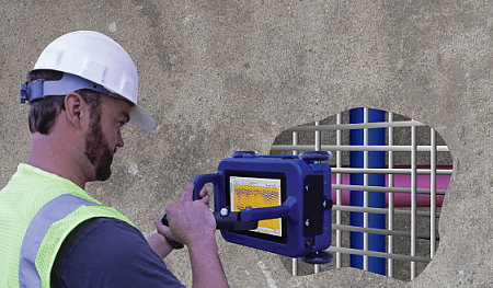 Двухчастотный бетонный сканер Quantum Mini