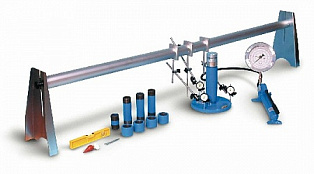 Прогибомер на 200 кН с тремя измерителями электронного типа MATEST S225D KIT